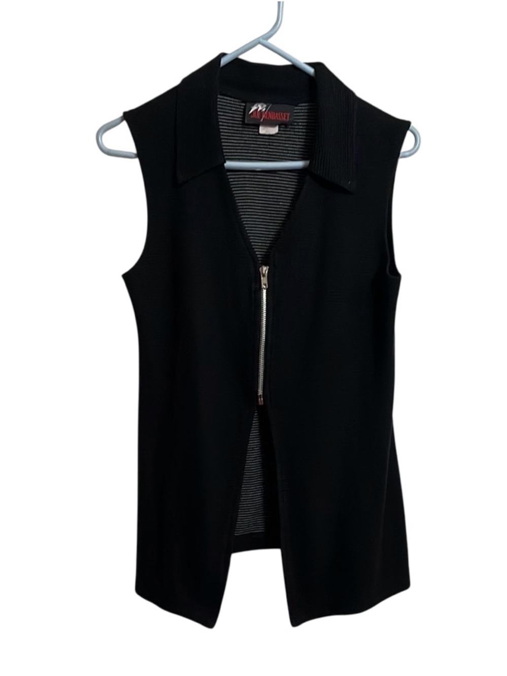 JOE BENBASSET - Black Zipper Vest